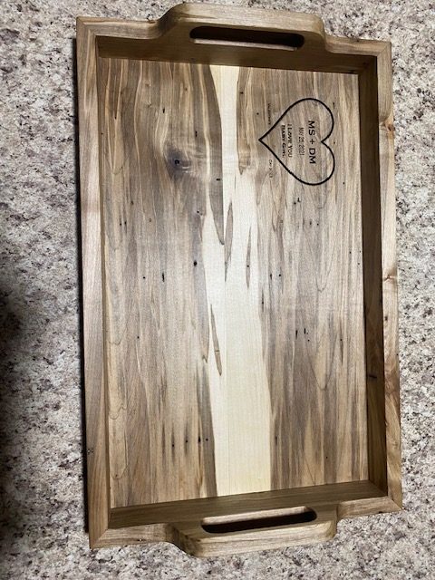 Engraved Serving Tray