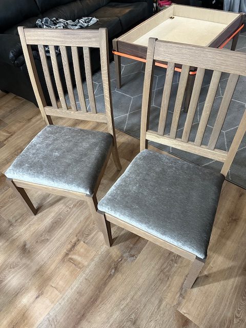 White Oak Dining Room Chairs