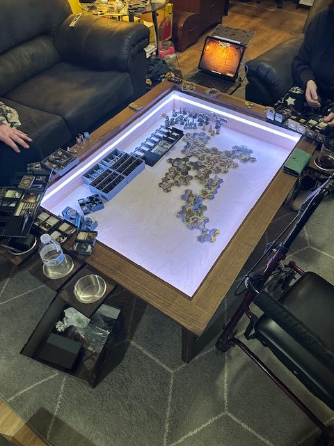 Gaming Table Open