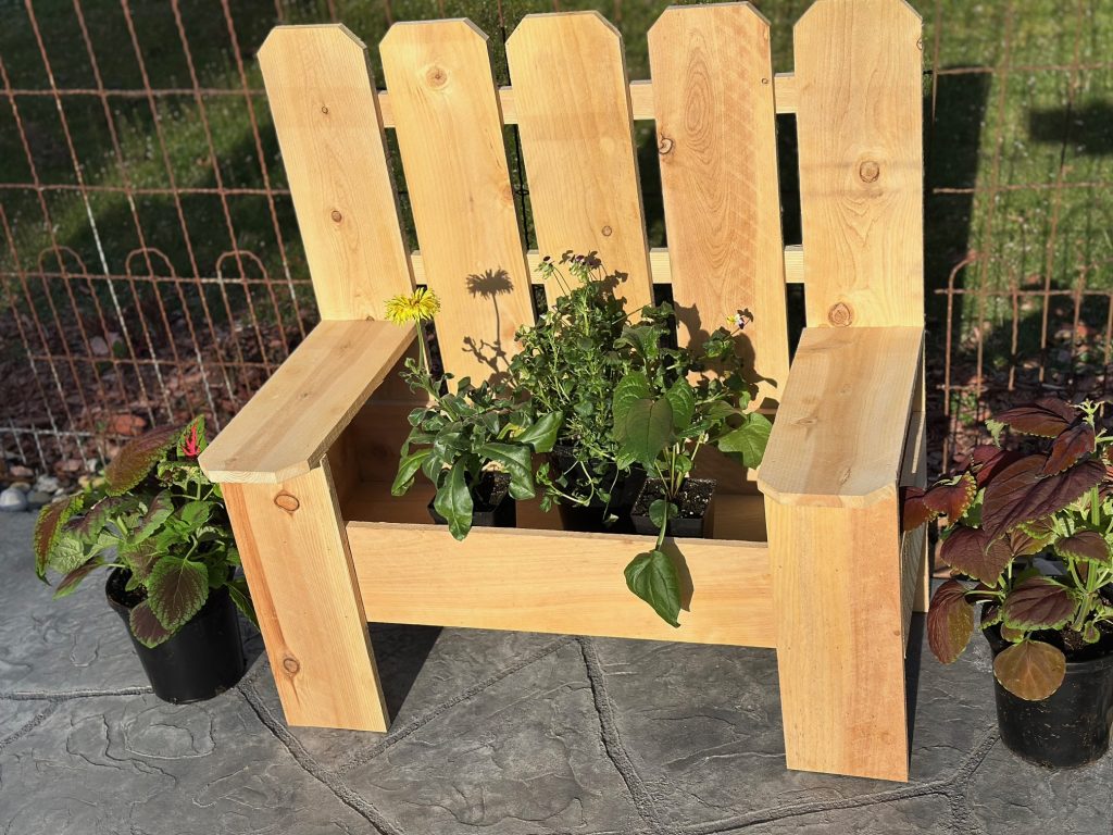 Bench Cedar Planter